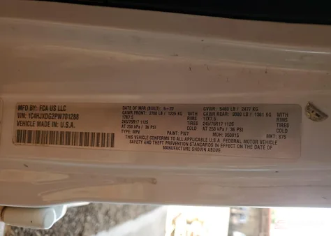 1C4HJXDG2PW701288